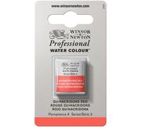 Aquarelle Professionnelle Extra-Fine - 1/2 Godet - Rouge Quinacridone - Winsor Et Newton