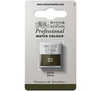 Aquarelle Professionnelle Extra-Fine - 1/2 Godet - Sépia - Winsor Et Newton