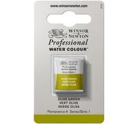 Aquarelle Professionnelle Extra-Fine - Winsor et Newton - 1/2 Godet - Vert Olive