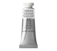 Winsor & Newton Aquarelle Professionnel - Peinture Aquarelle, Haute Luminosité, Résistante à la Lumière, Qualité Archive, Tube de 14 ML, Couleur Blanc de Titane