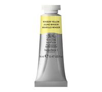 Winsor & Newton Aquarelle Professionnel - Peinture Aquarelle, Haute Luminosité, Résistante à la Lumière, Qualité Archive, Tube de 14 ML, Couleur Jaune Winsor