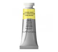 Winsor & Newton Aquarelle Professionnel - Peinture Aquarelle, Haute Luminosité, Résistante à la Lumière, Qualité Archive, Tube de 14 ML, Couleur Jaune Citron Winsor
