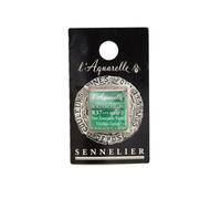 Aquarelle Extra-Fine 1/2 Godet Vert Émeraude Véritable Sennelier
