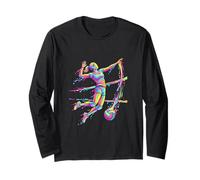 Aquarelle Splash Volleyball Manche Longue