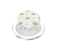 Aquarelle Veau Prairie Herbe Ferme Campagne PopSockets PopGrip pour MagSafe