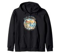 Aquarelle Vintage Baja California Mexico Sweat à Capuche