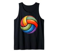 Aquarelle Volleyball Lover Beach Volleyball Joueur Pour Adolescent Débardeur