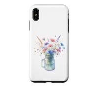 Aquarelle Wildflower Bouquet Floral Garden Graphic Coque pour iPhone XS Max