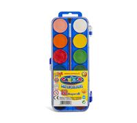 Aquarelles 12 Unités Avec Pinceau Carioca K040