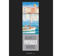 Aquarelles paysages marins de France