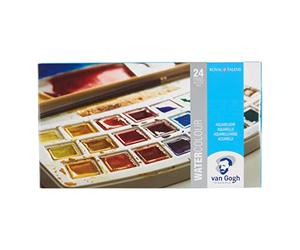 Aquarellkasten Van Gogh, Kunststoffkasten 24 Näpfe