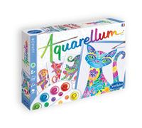 Dessin et coloriage enfant Aquarellum Junior Chats