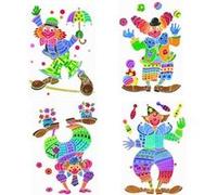 Aquarellum - clowns G