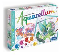 Aquarellum licornes et pégases blanc TU