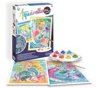 Sentosphère Kit créatif Aquarellum phosphorescent Les Sirènes – Mixte 7 ans