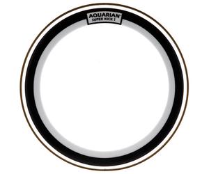 Aquarian "Aquarian 24"" Super Kick Clear Bass Drum"