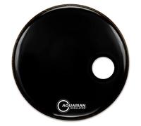 Aquarian Timbre Regulator 22'' - Noire - RSM22BK Peaux grosse caisse