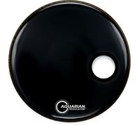 Aquarian RSM18BK Regulator Port/Ring 18" Black Peaux de résonance