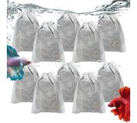 Aquarien Catappa Leaves - Feuilles naturelles d'aquarium, feuilles d'amandes | crevettes d'eau douce bio de Betta, poissons discus et d'aquarium, soutient un écosystème sain, conditionneur d'eau pour