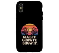 Aquariophilie "GLUE IT. Grow IT. Show". Corail Fragging Coque pour iPhone X/XS