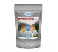 AQUARIS Nourriture pour Poissons Rouges - Aliment Complet Premium d’étang, shubunkin et Autres Poissons aux Couleurs intenses - 3 kg / 3 mm