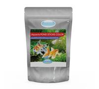 AQUARIS Pond Sticks Color pour Poissons d'étang sont flottants et ne troublent Pas l'eau de l'étang et contiennent de Nombreux nutriments avec des éléments bénéfiques 1200 g / 15