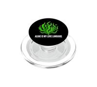 Aquarist Marine Biologist Algae is My Love Language PopSockets PopGrip pour MagSafe