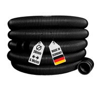Aquaristikwelt24 6 m 38 mm 1 1/2 'Tuyau d'aspiration pour piscine Manchon Distance 1,5 m PVC, PE, PP