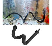 Aquarium Air Bubble Bar en Plastique Pliable Mur Diffuseur d'air Réservoir De Poissons Air Pierre Bulle Libération Oxygène Diffuseur Bar(20cm)