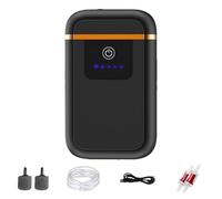 Aquarium Air Pump, 1W Quiet Adjustable Oxygen Supply for Fish Tank, ABS Rechargeable Aerator for Stable Water Flow and Filtration, Compact and Efficient Design, 5.91x3.94x1.97 inches