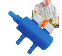 Aquarium Air Pump Splitter - 1,2 Pouce en Plastique Clear Oxygen Tube, connecteur du Tube d'air, séparateur de soupape de Levier de Commande de débit d'air | Vannes de Commande de Branche à dé