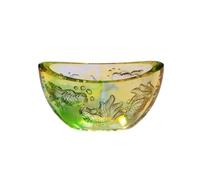 Aquarium Aquarium Chinois Yuanbao, décoration Feng Shui for la Richesse, décoration intérieure(Green)