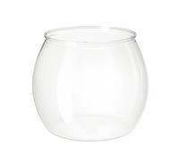Aquarium Aquarium Rond en Pet hautement translucide, Petit Aquarium Monobloc en Verre Imitation Salon Bureau Petit Aquarium de Bureau Bac à Poisson(16x21x17cm)
