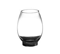 Aquarium Aquarium Rond en Verre Transparent en Forme d'œuf, idéal for décorer Un Petit Poisson Rouge ou Un Bureau (15 × 15 × 20 cm). Dimensions : 15 × 15 × 20 cm.