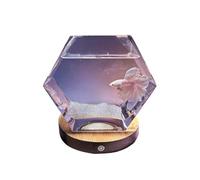 Aquarium Aquarium with Base Pentagonal Transparent Glass Small Fish Tank Living Room Desktop Decorative Ornaments Salon
