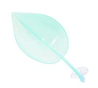 Aquarium avec Plate-Forme de Repos pour Amphibiens - 19 x 2,83 Pouces Aspect Feuille, Fixation adhésive polymère, surélevée pour la Construction de Reptiles | Habitat du Crapaud de zo