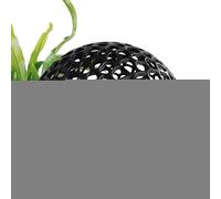 Aquarium Cave, Fish Shelter Decoration, Hollow Hiding House for Turtle Breeding Resting Spot, Betta Shrimp Tank Accessory, Freshwater Saltwater Use, Daily Home Aquatic Setup