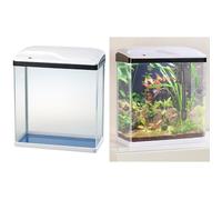 Sweetypet Aquarium Nano complet – Pompe, filtre et éclairage LED – 25 L