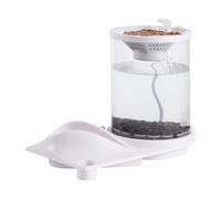 Aquarium de bureau Betta - 1270 g - Boîte d'isolation légère et transparente pour l'élevage de poissons - Kit d'aquarium multifonction transparent - Pour accessoires de pêche et bureau à domicile B