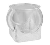 Aquarium de bureau rond en PET pour poissons Betta, tortue, hydroponique, vase facile à nettoyer, décoration végétale, tortues, petit réservoir pour tortues, aquarium Expérience et Tu