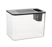 Aquarium de table, Betta Aquarium, Desping Desping Tortoise Aquarium | Conteneur de poissons de réservoir compact petits aquariums pour l'aménagement paysager