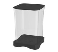 Aquarium de table Betta Fish Tank | Élégant petit kit de démarrage de poissons Betta avec lampe LED, bol rectangulaire multifonction pour décoration de table Betta crevettes Guppy Jellyfish