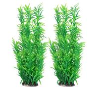 Aquarium Décoration Plantes aquatiques artificielles pour aquarium Paysage Vert Boule d'herbe