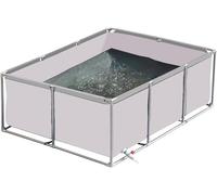 Aquarium d'extérieur pour poissons - Piscine hors sol pour la vie aquatique - Idéal pour les étangs et la décoration de jardin