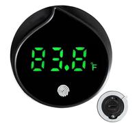 Aquarium Digital Thermometer - Duals Unit Temperature Gauge Fish Tanks | ABS Flexible with LCD Screen, Real Time Water Monitoring Display, Indoor Aquatic Accessory for Home Aquariums Axolotl Turtle