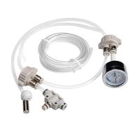 Aquarium DIY CO2 Kit de système de générateur avec pression d'air à pression d'air Réglage de l'usine d'eau de l'usine d'eau Aquarium CO2 Valve Valve Diffuseur