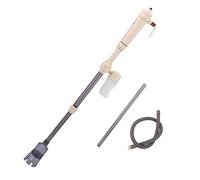 Aquarium électrique Nettoyeur de Gravier Batterie Outil de Nettoyage du Changement d'eau de Siphon Filtre de Lavage de Gravier de Sable avec Un Tube d'arrivée d'eau et Deux Tubes d'extension