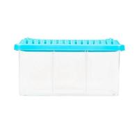 Aquarium en Acrylique, divisé en 3 Zones détachables, Transparent et Clair, adapté à la décoration de la Maison et du Bureau