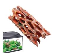 Aquarium en forme de grotte de crevettes poreuses en PVC, décoration d'habitat de petits poissons pour l'élevage de crabes Betta, cachette, aménagement paysager
