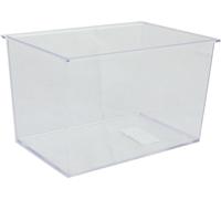 Aquarium en plastique vide, moyen